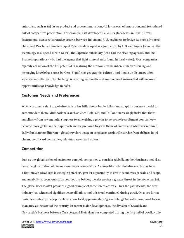 Fundamentals of Global Strategy - Page 14